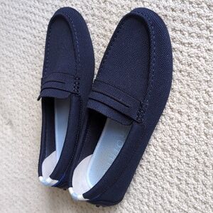 Rothys drivers loafers navy size 8.5